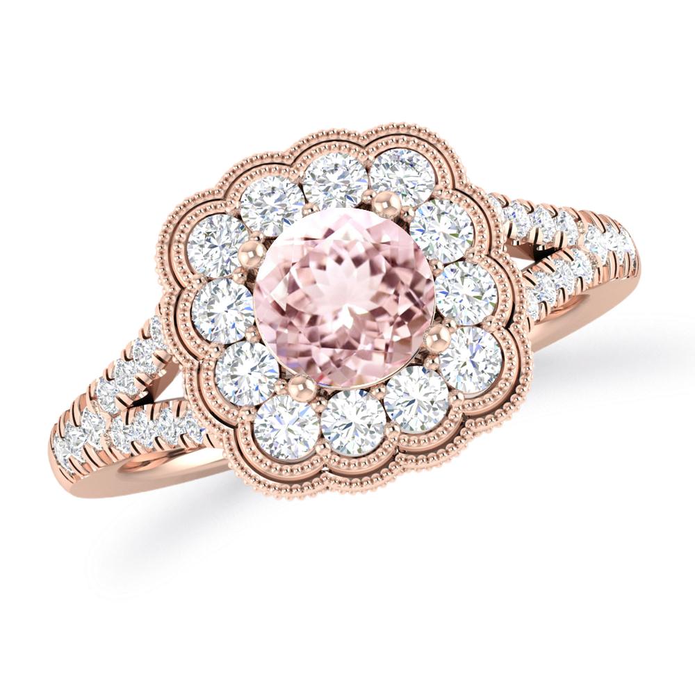 Rose Gold - Morganite