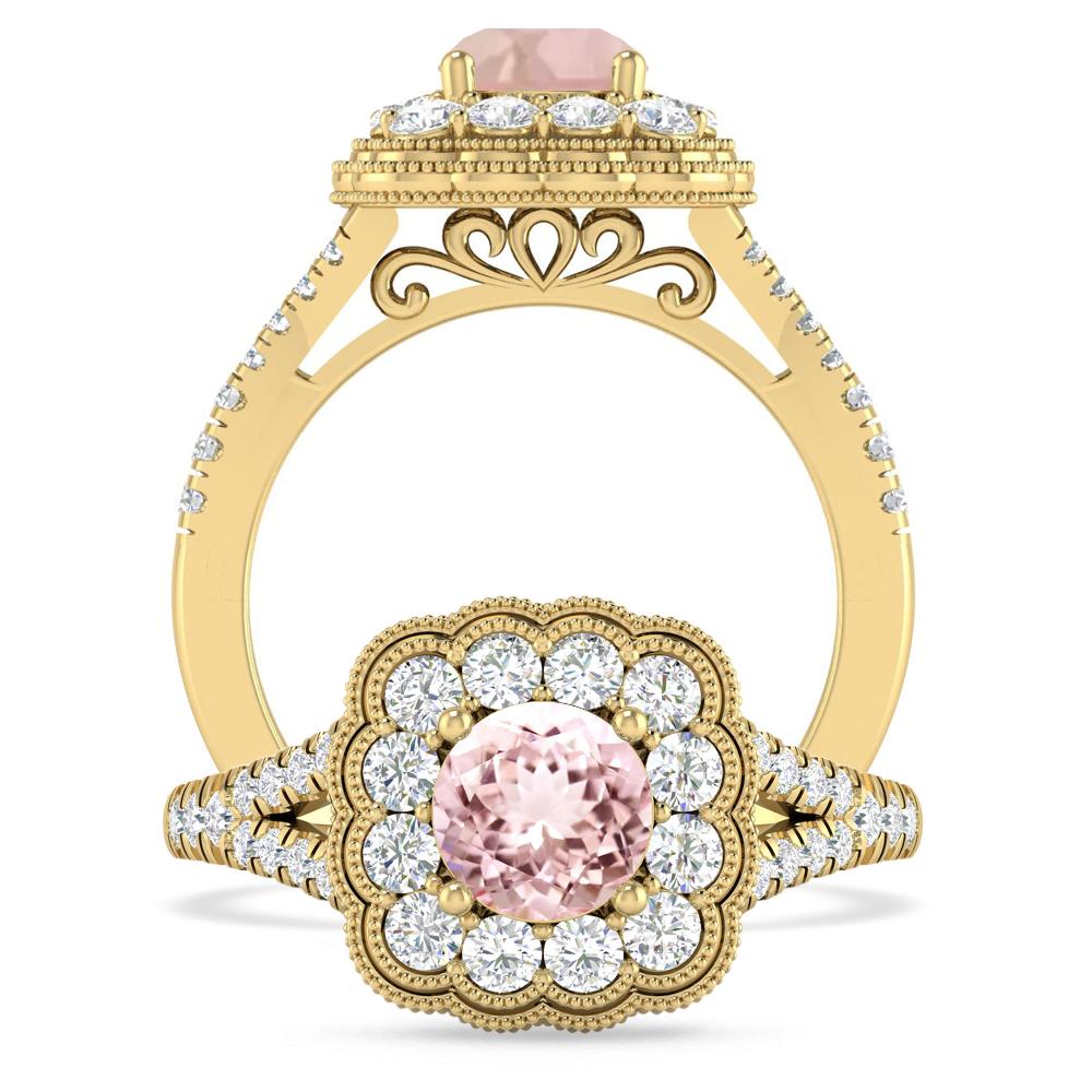 Yellow Gold - Morganite
