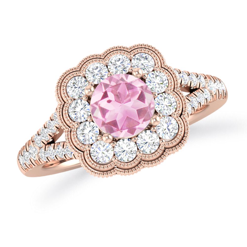 Rose Gold - Pink Tourmaline