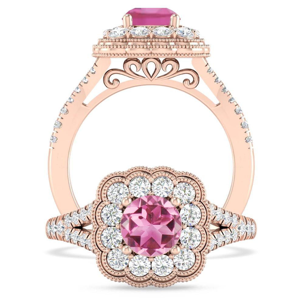 Rose Gold - Pink Tourmaline