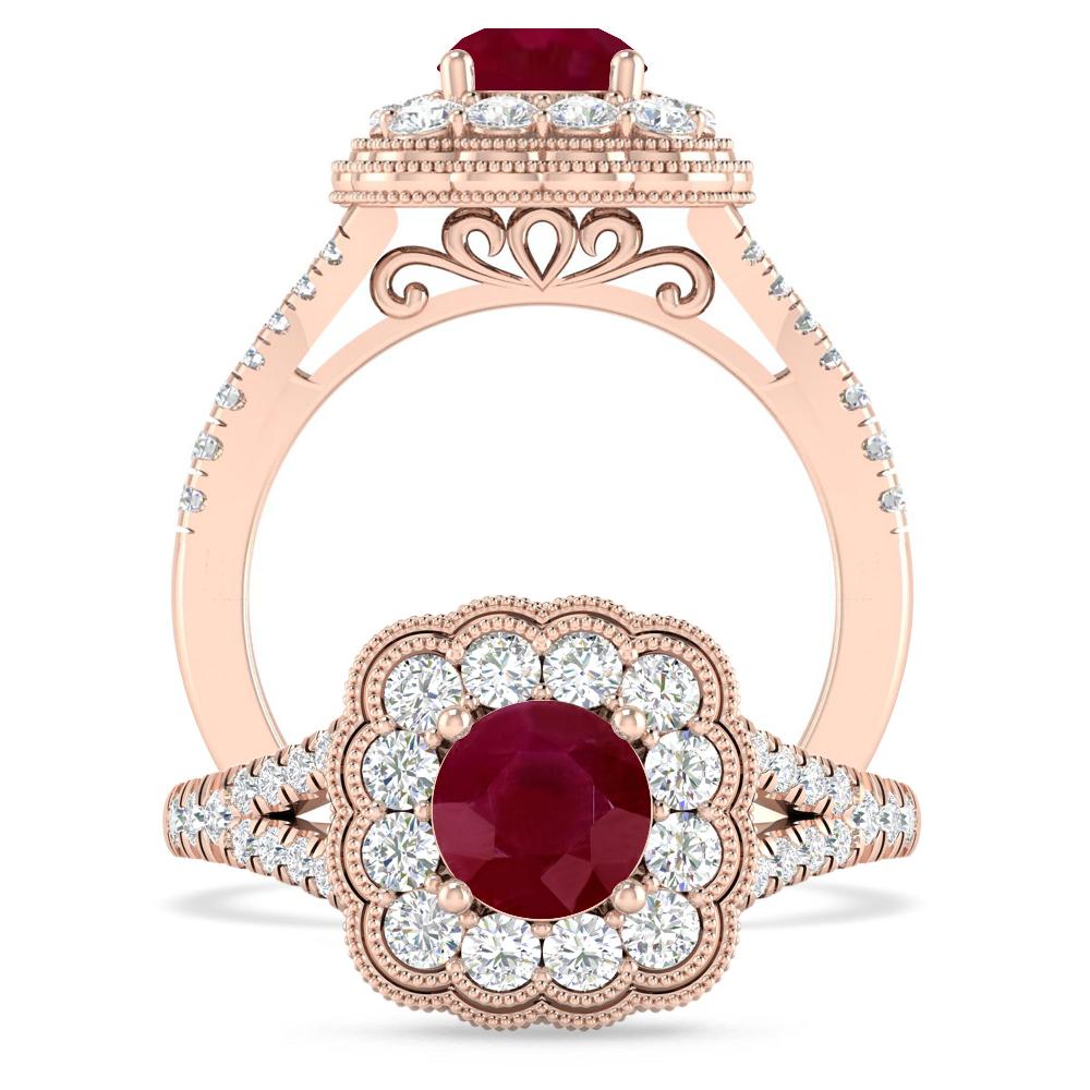Rose Gold - Ruby