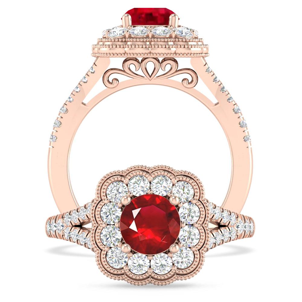 Rose Gold - Ruby