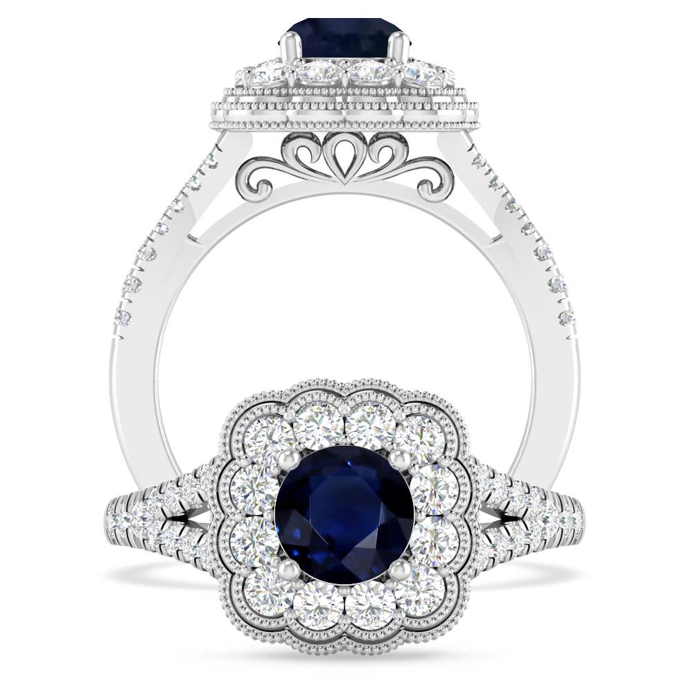 White Gold - Sapphire