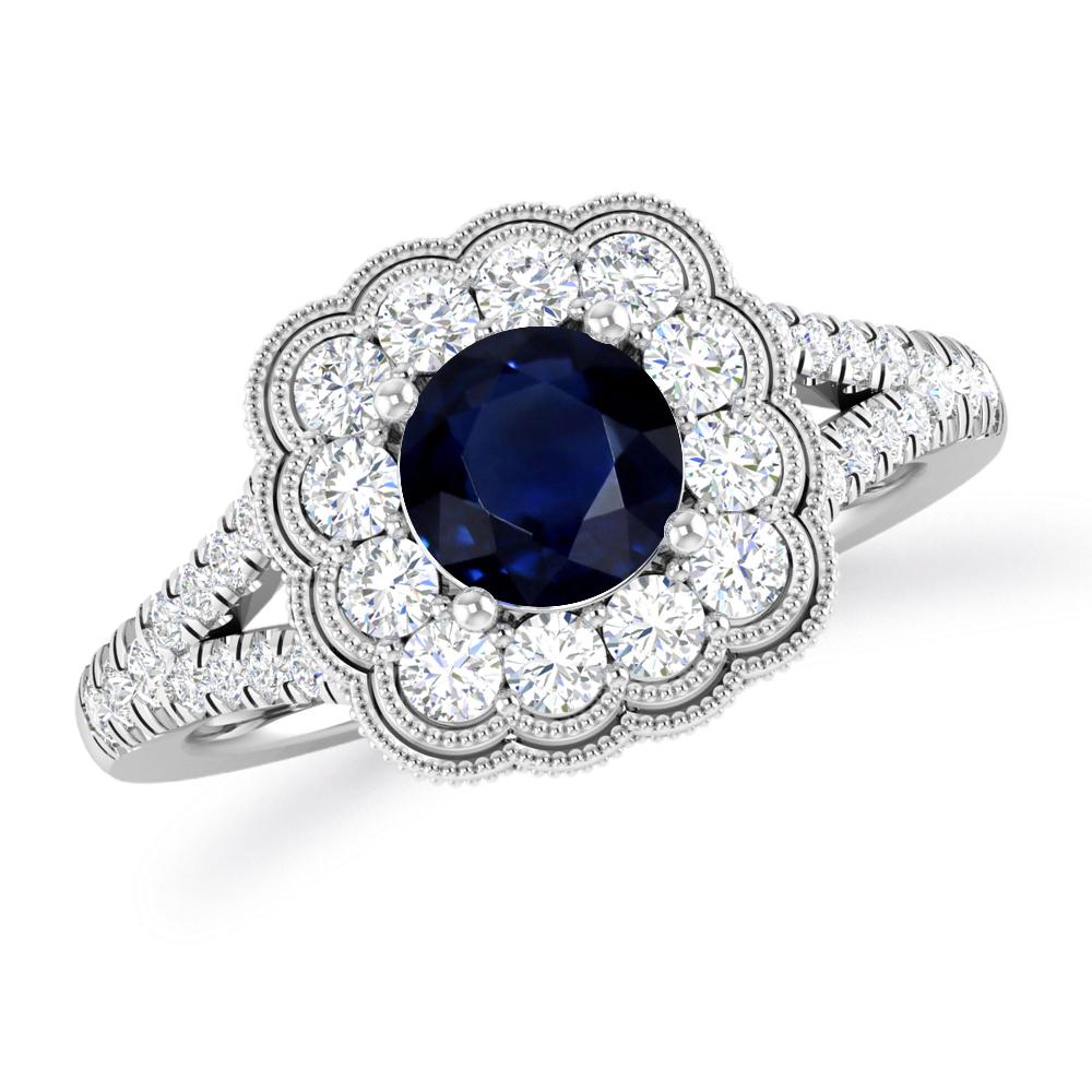White Gold - Sapphire