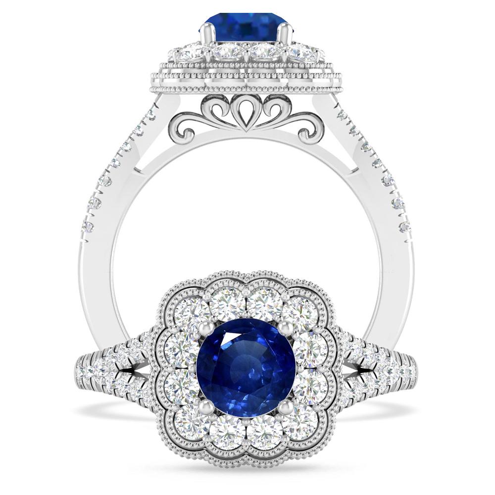 White Gold - Sapphire