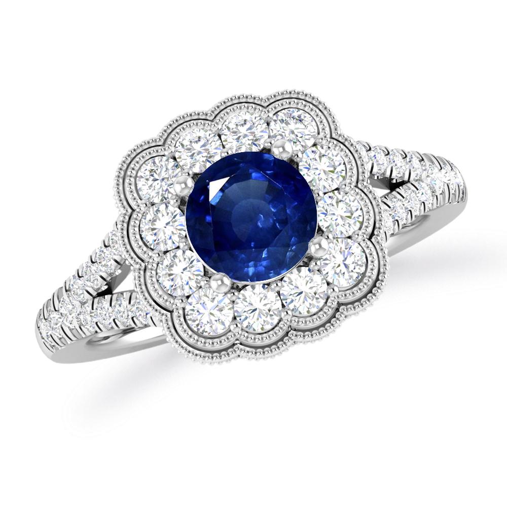 White Gold - Sapphire