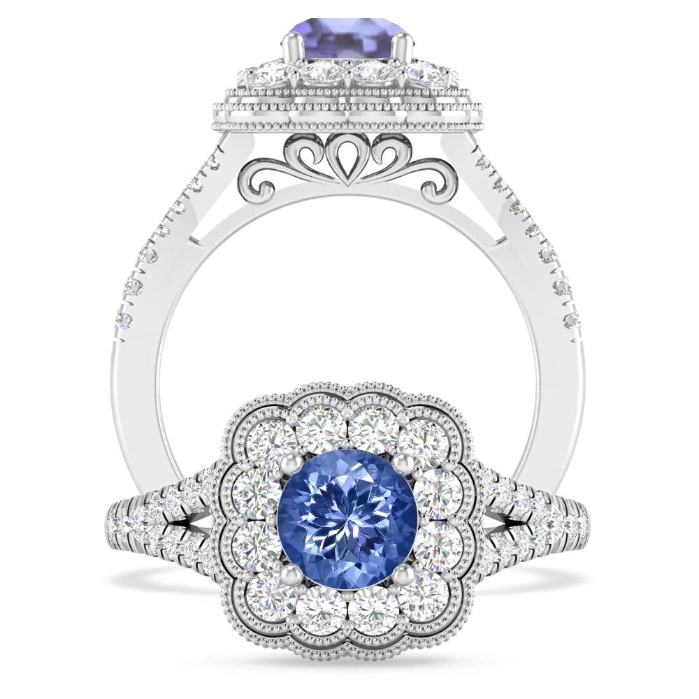 White Gold - Tanzanite