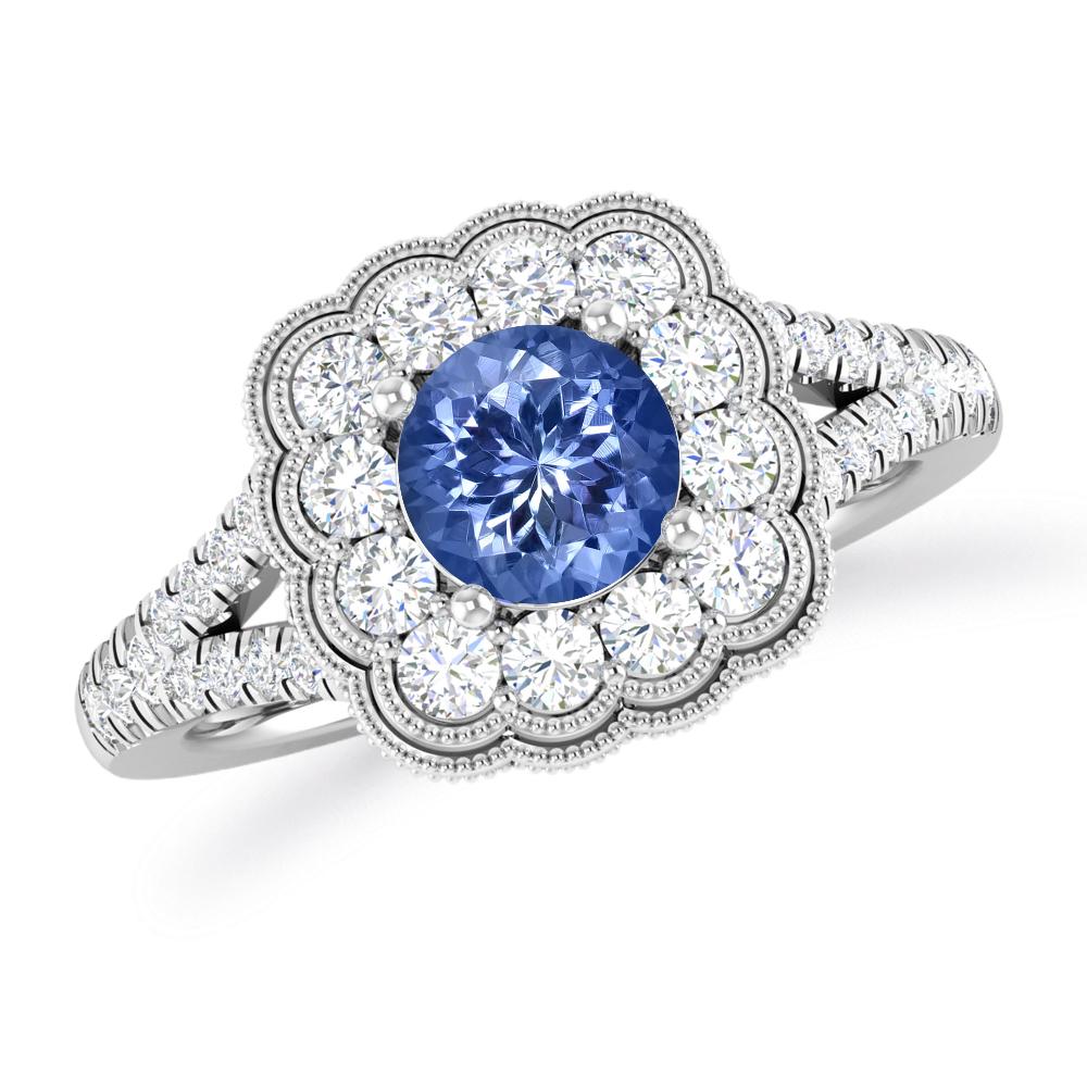 White Gold - Tanzanite