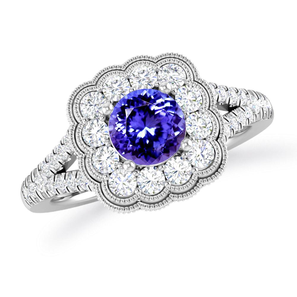 White Gold - Tanzanite