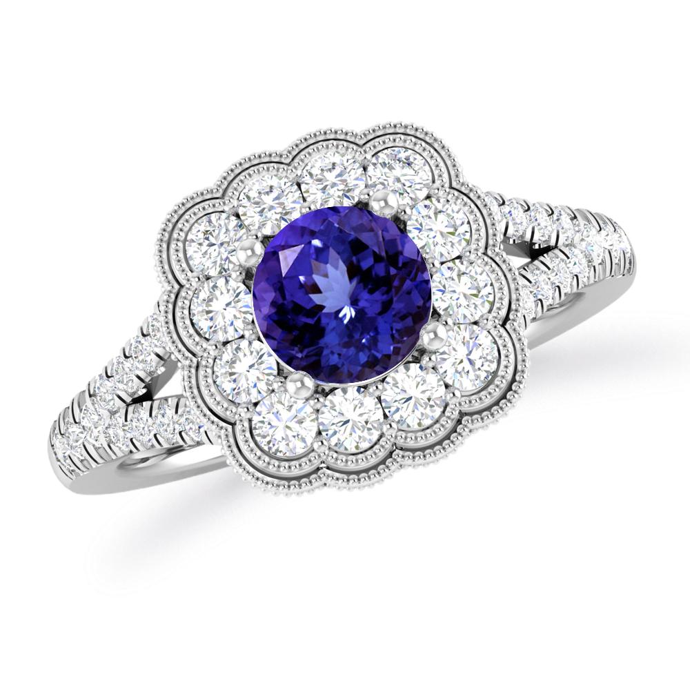 White Gold - Tanzanite