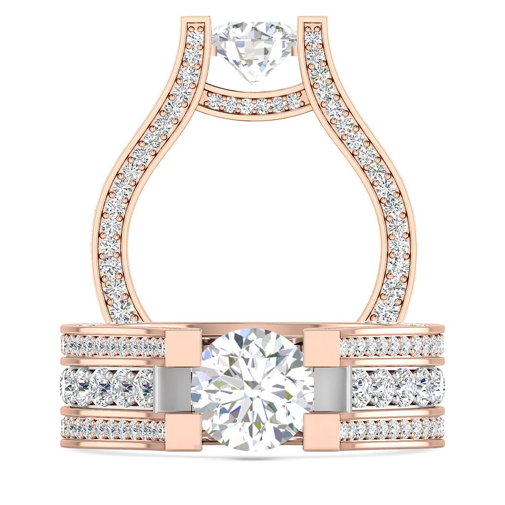 Rose Gold - Diamond