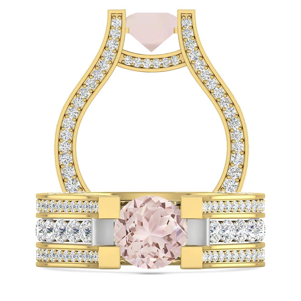 Yellow Gold - Morganite