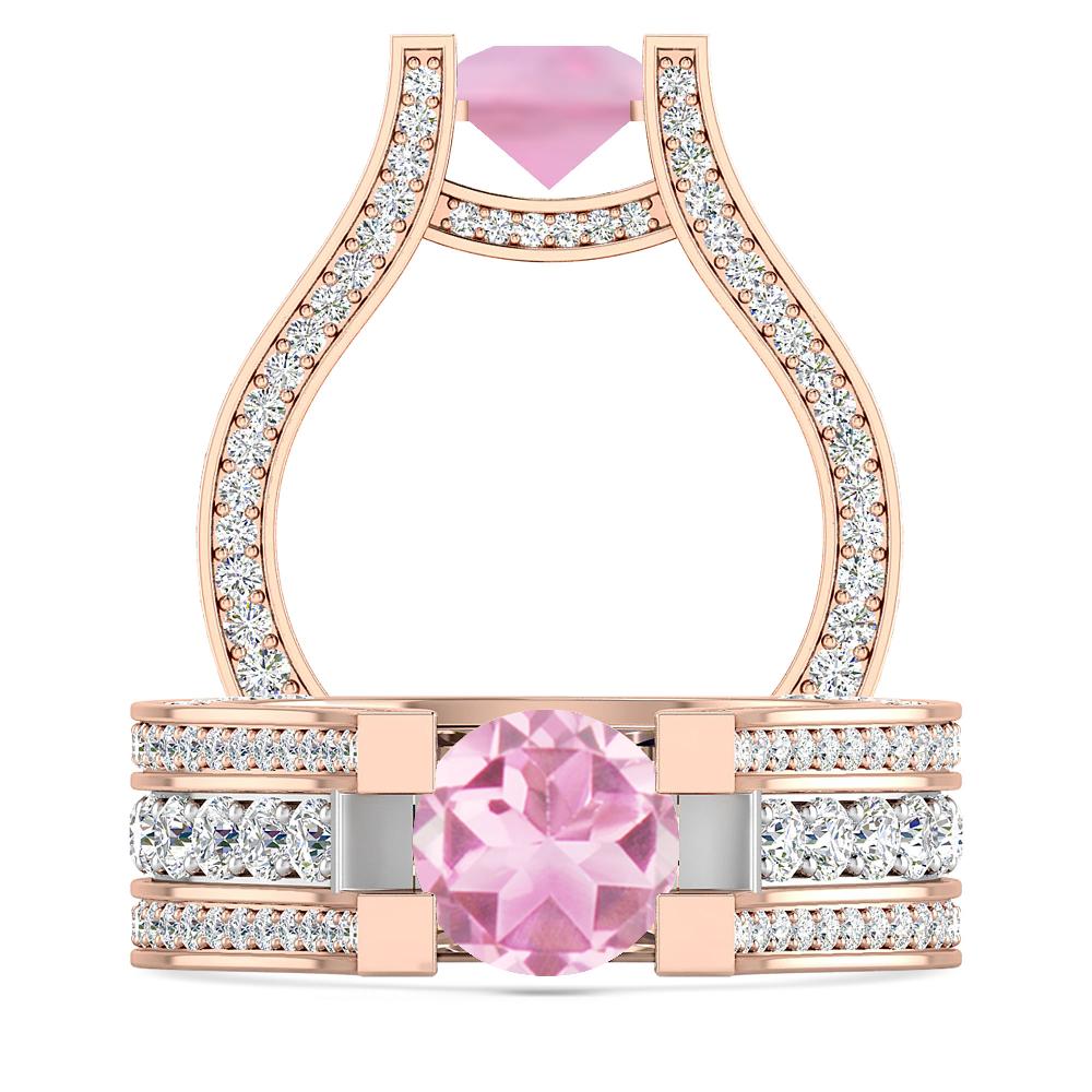 Rose Gold - Pink Tourmaline