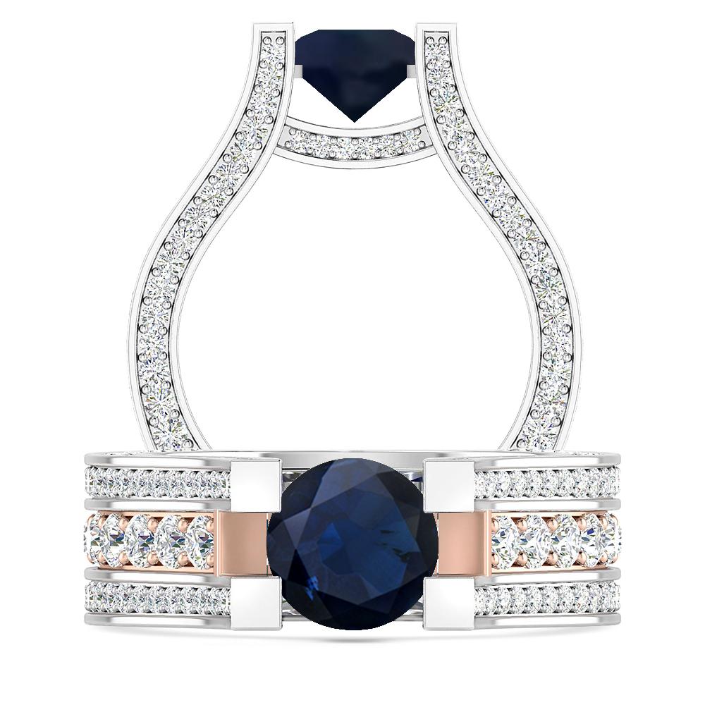 White Gold - Sapphire