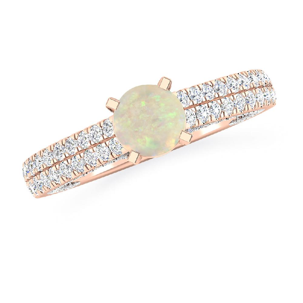 Rose Gold - Opal