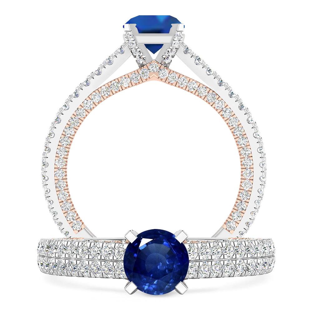 White Gold - Sapphire