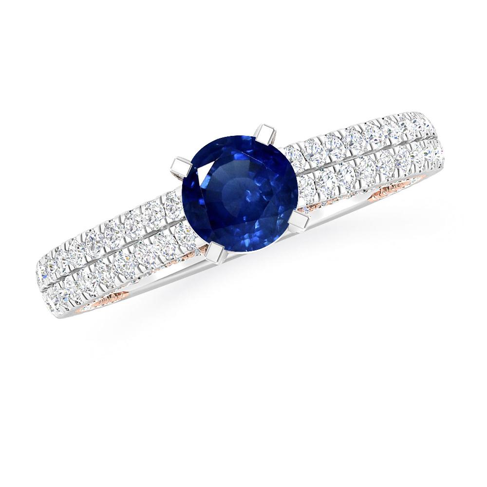 White Gold - Sapphire