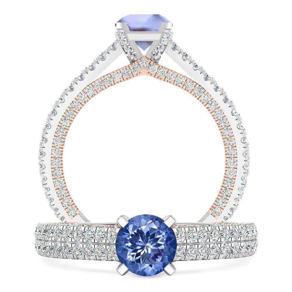 White Gold - Tanzanite