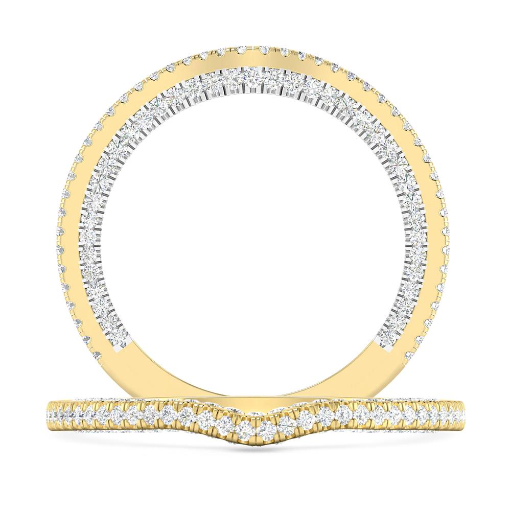 Yellow Gold/White Gold - Round
