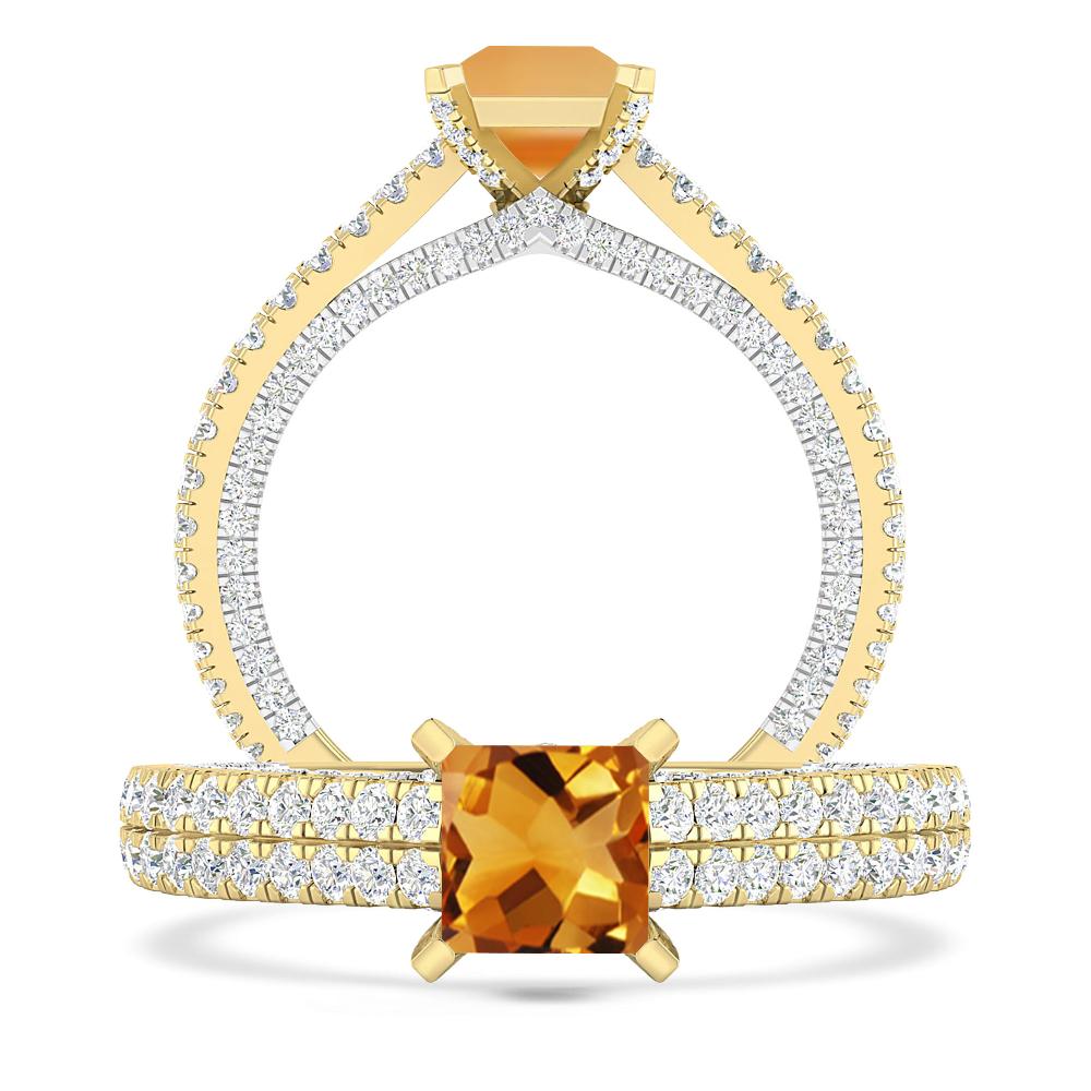 Yellow Gold - Citrine
