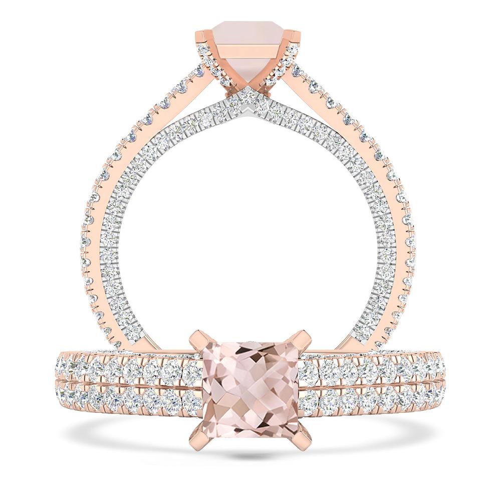 Rose Gold - Morganite