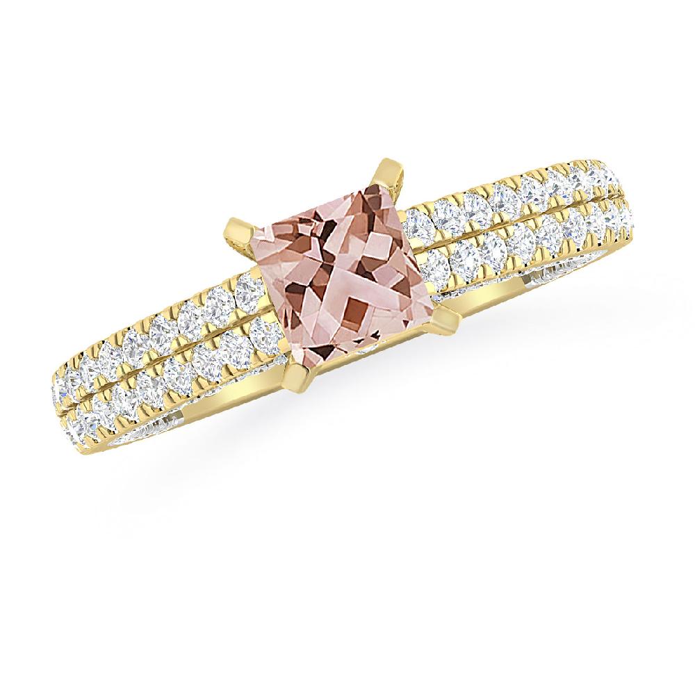 Yellow Gold - Morganite