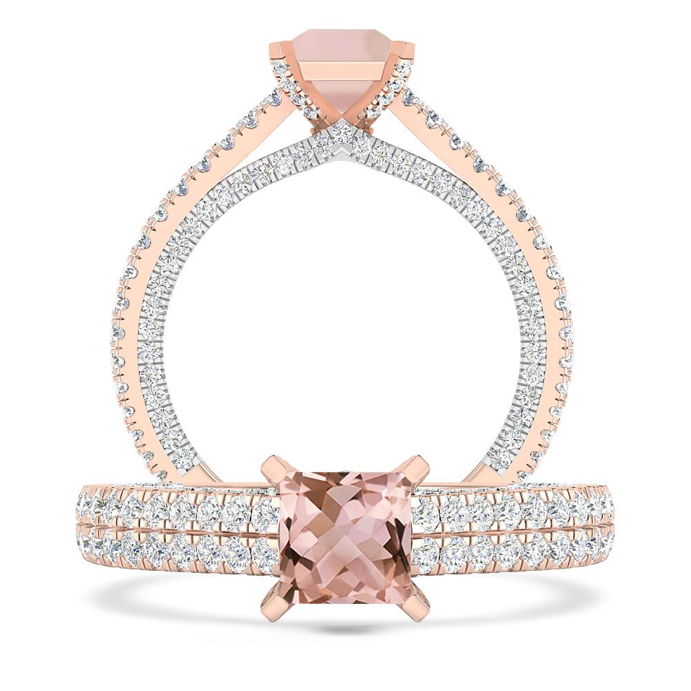 Rose Gold - Morganite