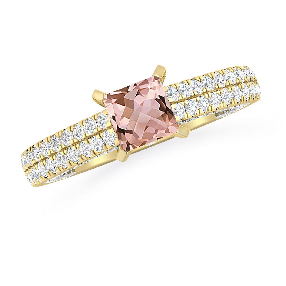 Yellow Gold - Morganite