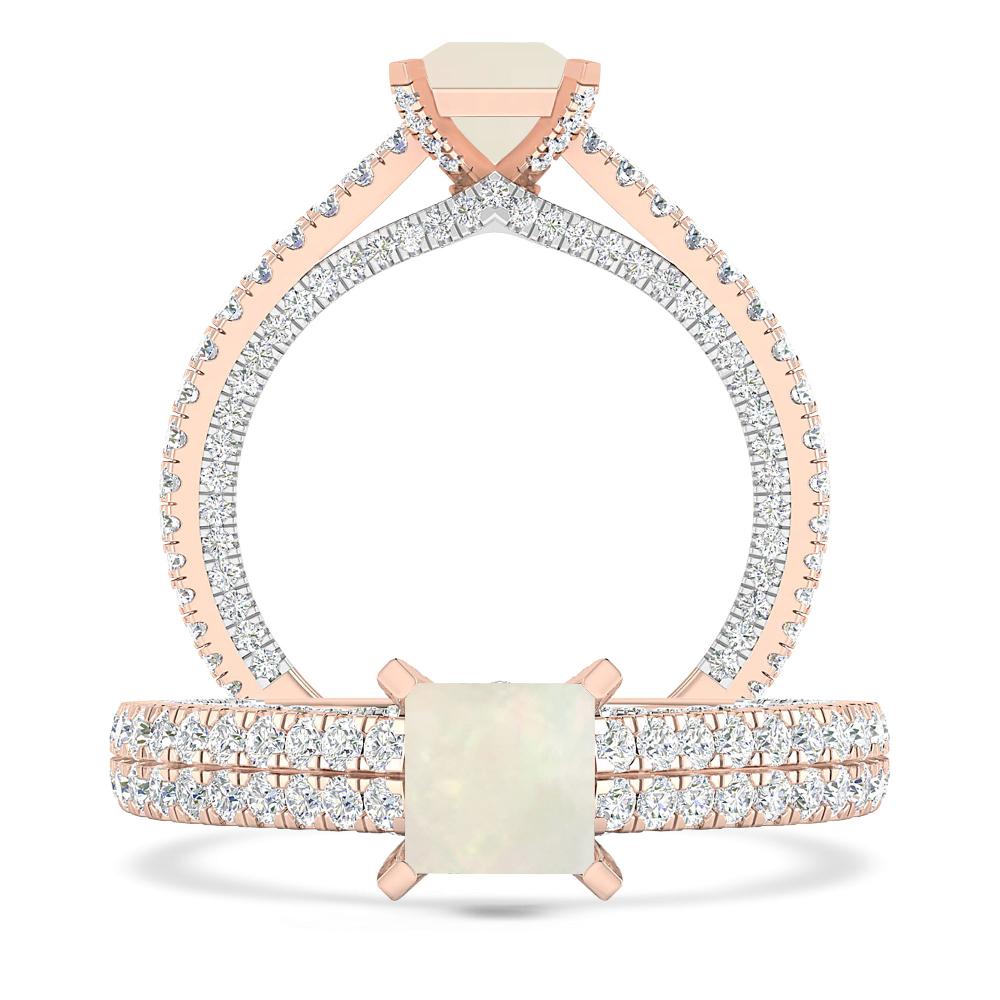 Rose Gold - Opal