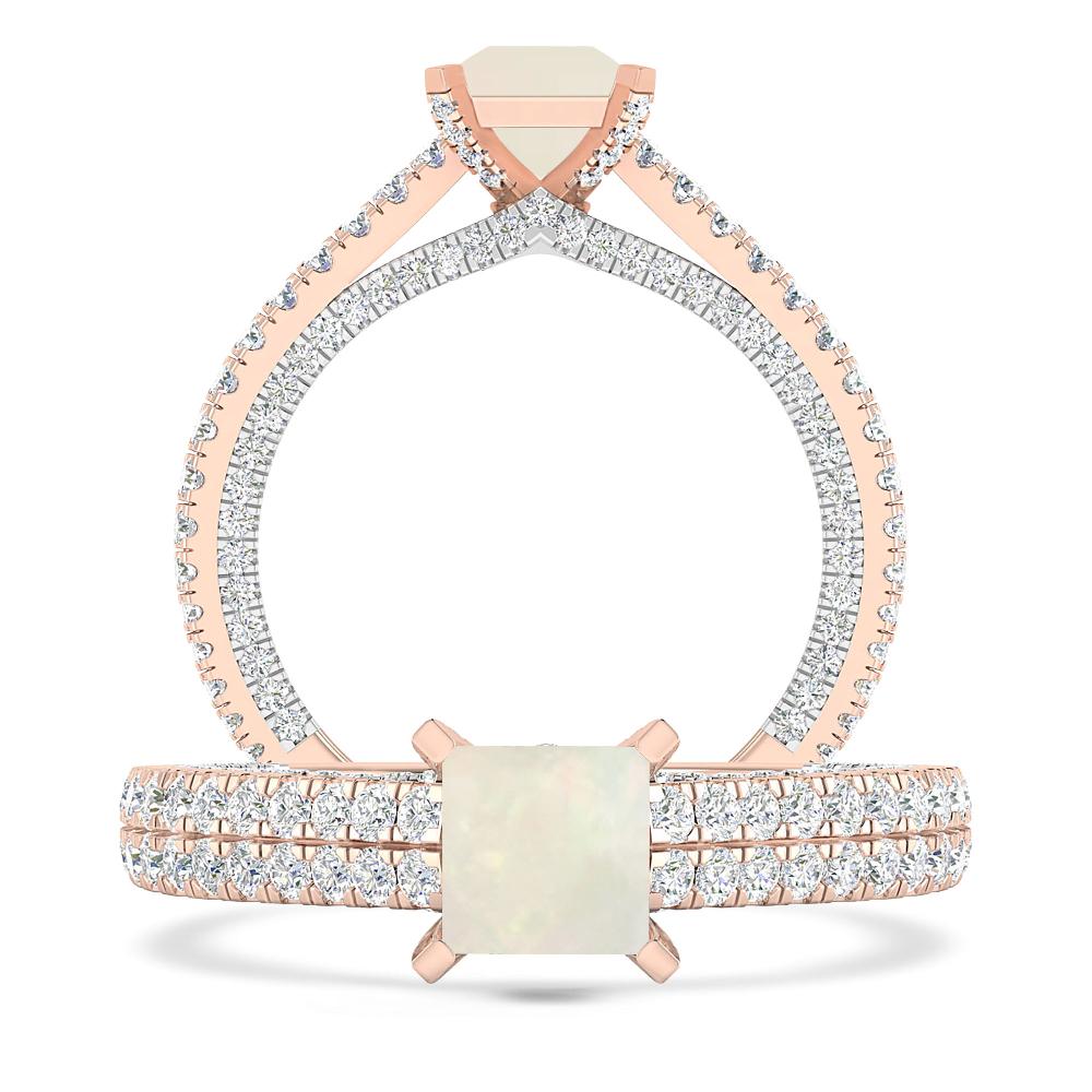 Rose Gold - Opal