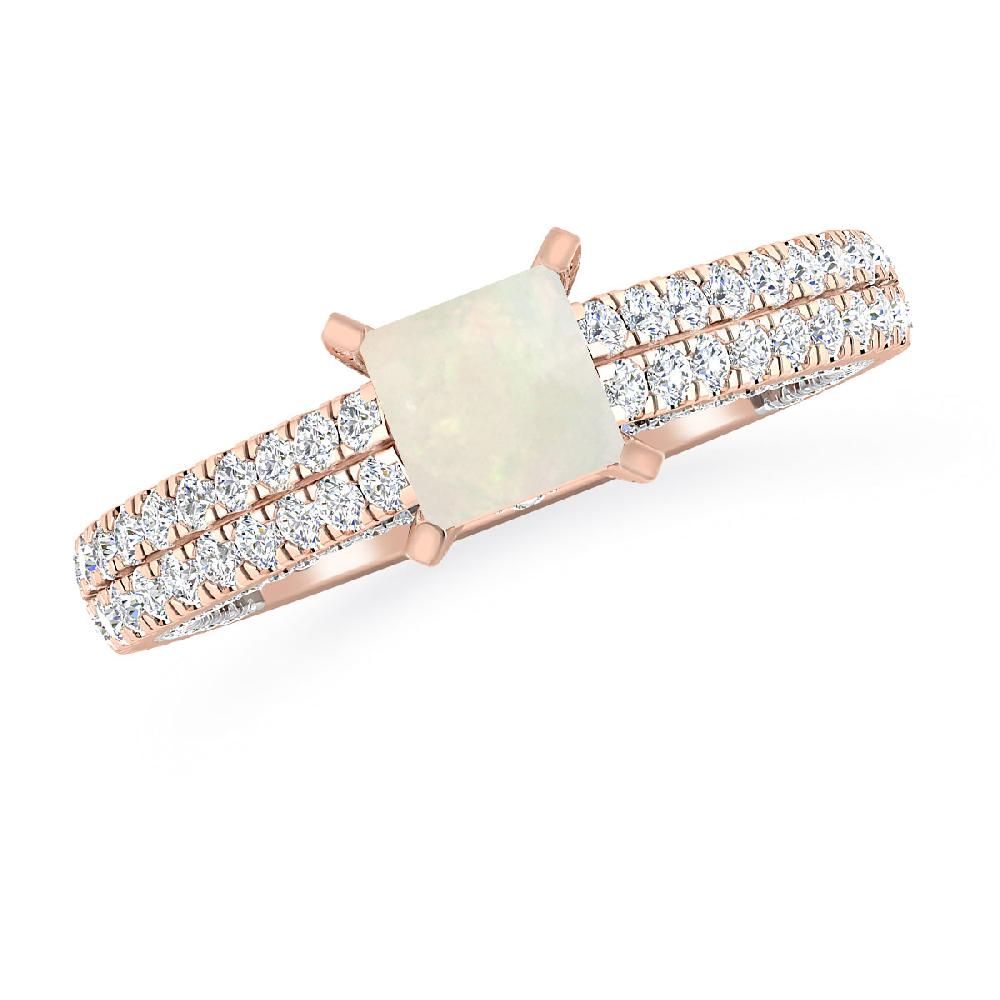 Rose Gold - Opal