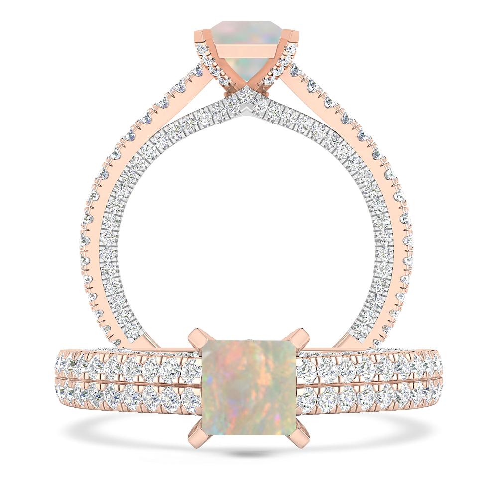 Rose Gold - Opal