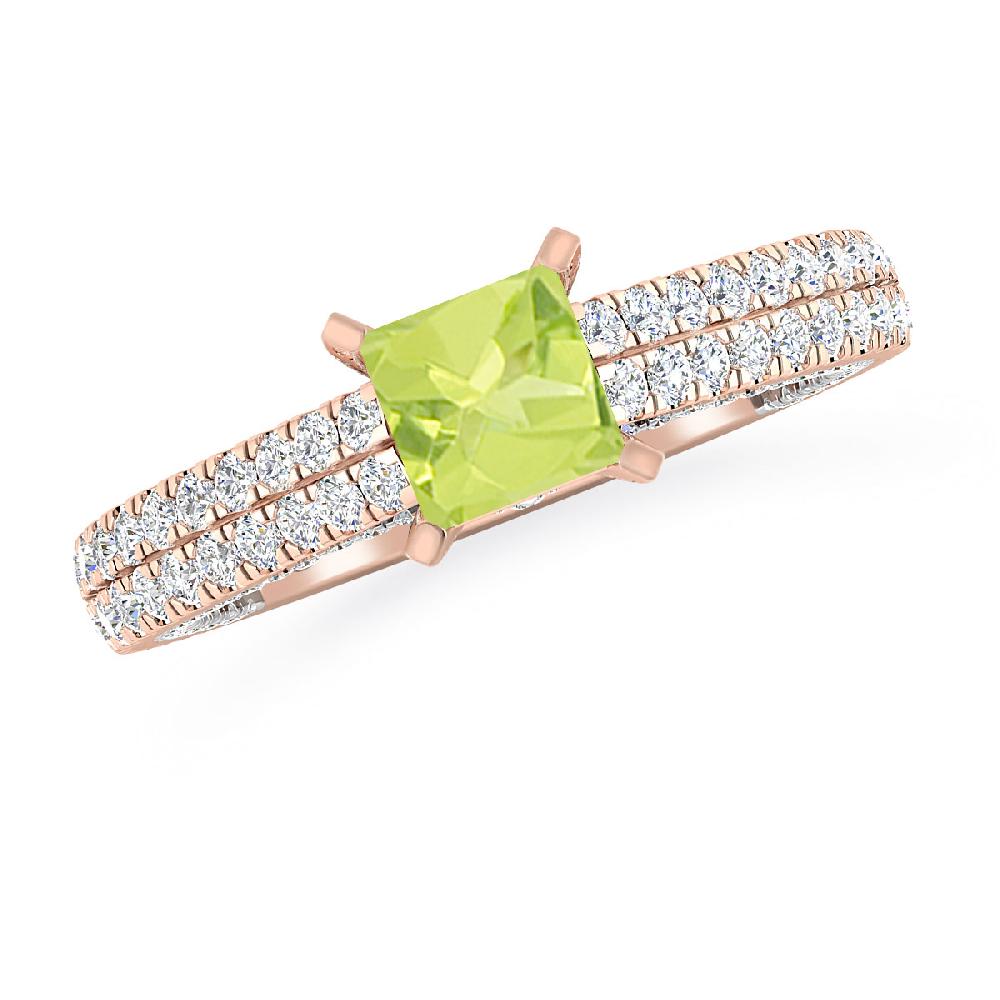 Rose Gold - Peridot