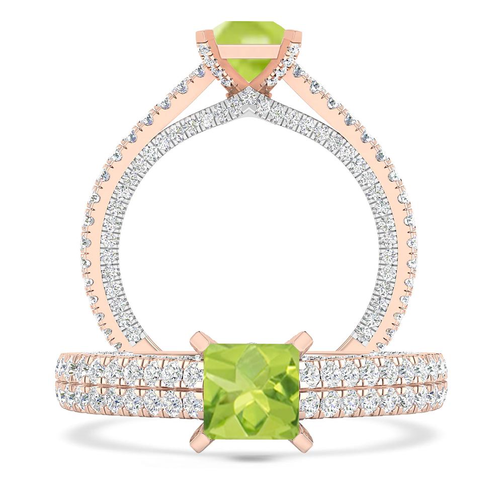 Rose Gold - Peridot