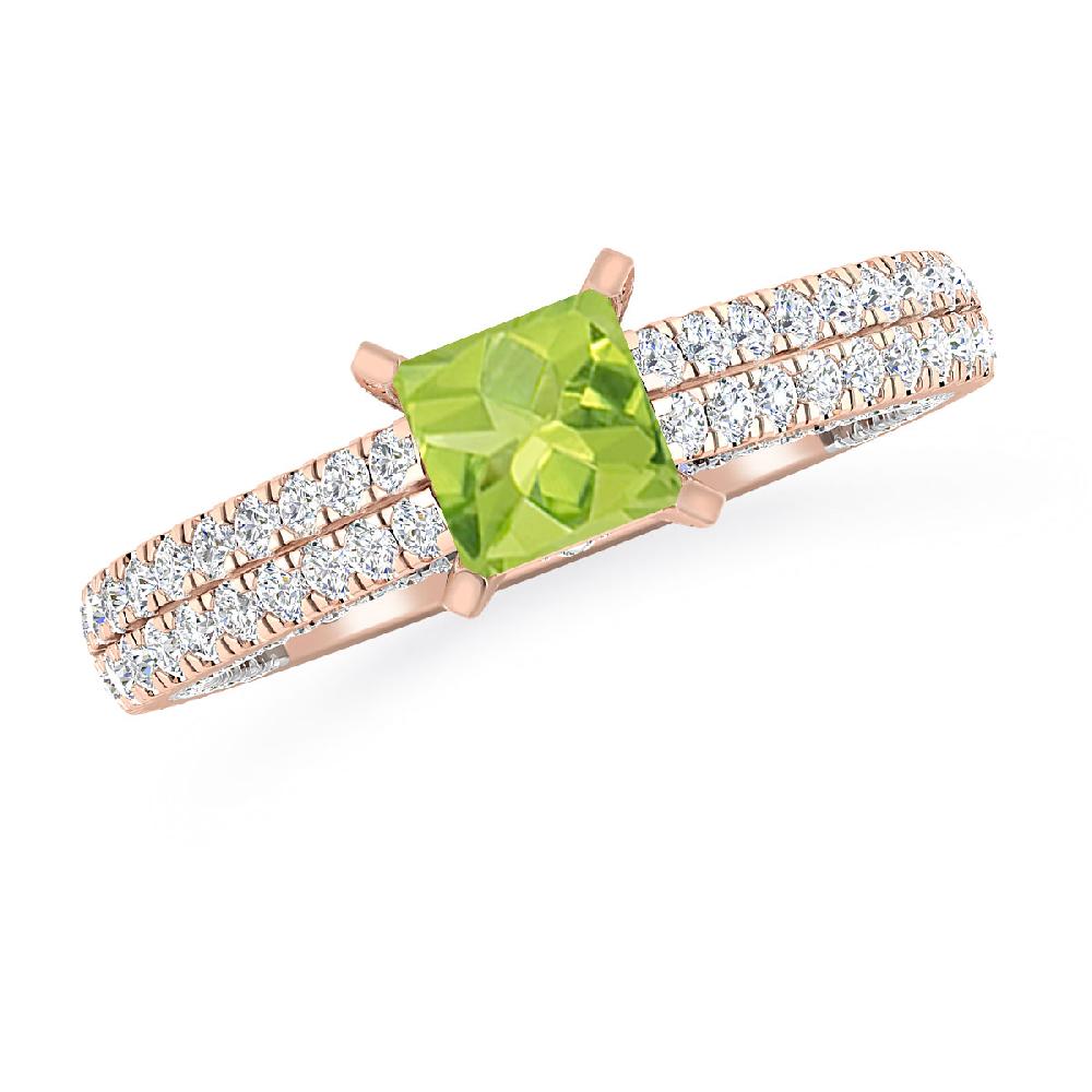 Rose Gold - Peridot