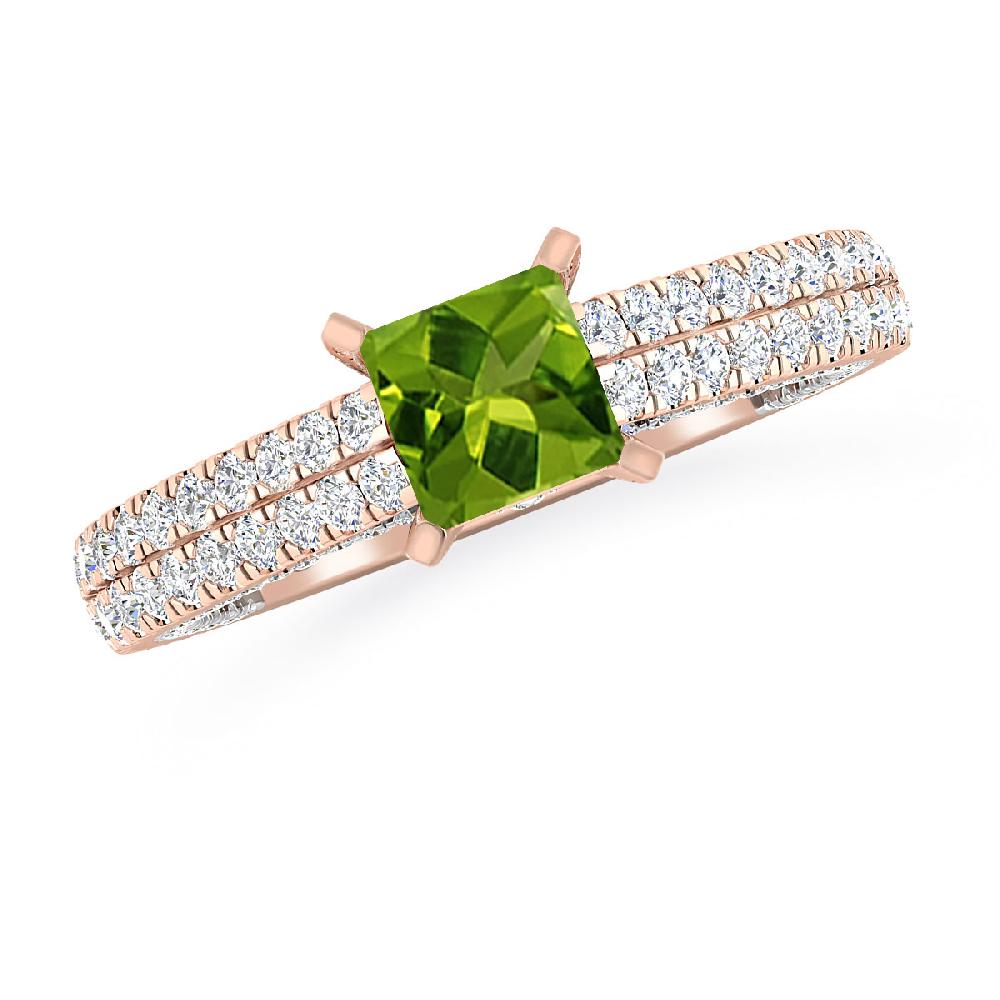 Rose Gold - Peridot