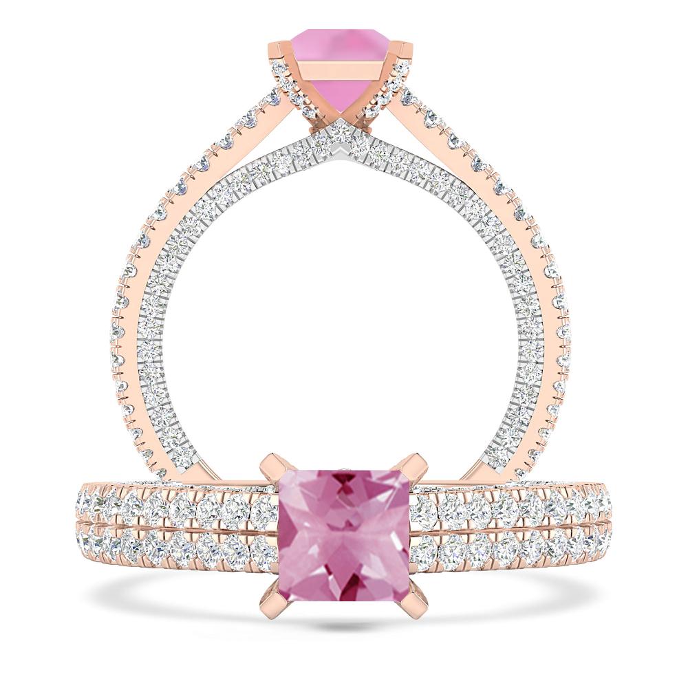 Rose Gold - Pink Tourmaline