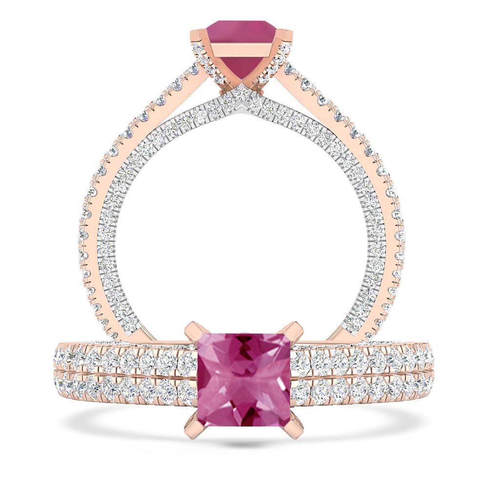 Rose Gold - Pink Tourmaline