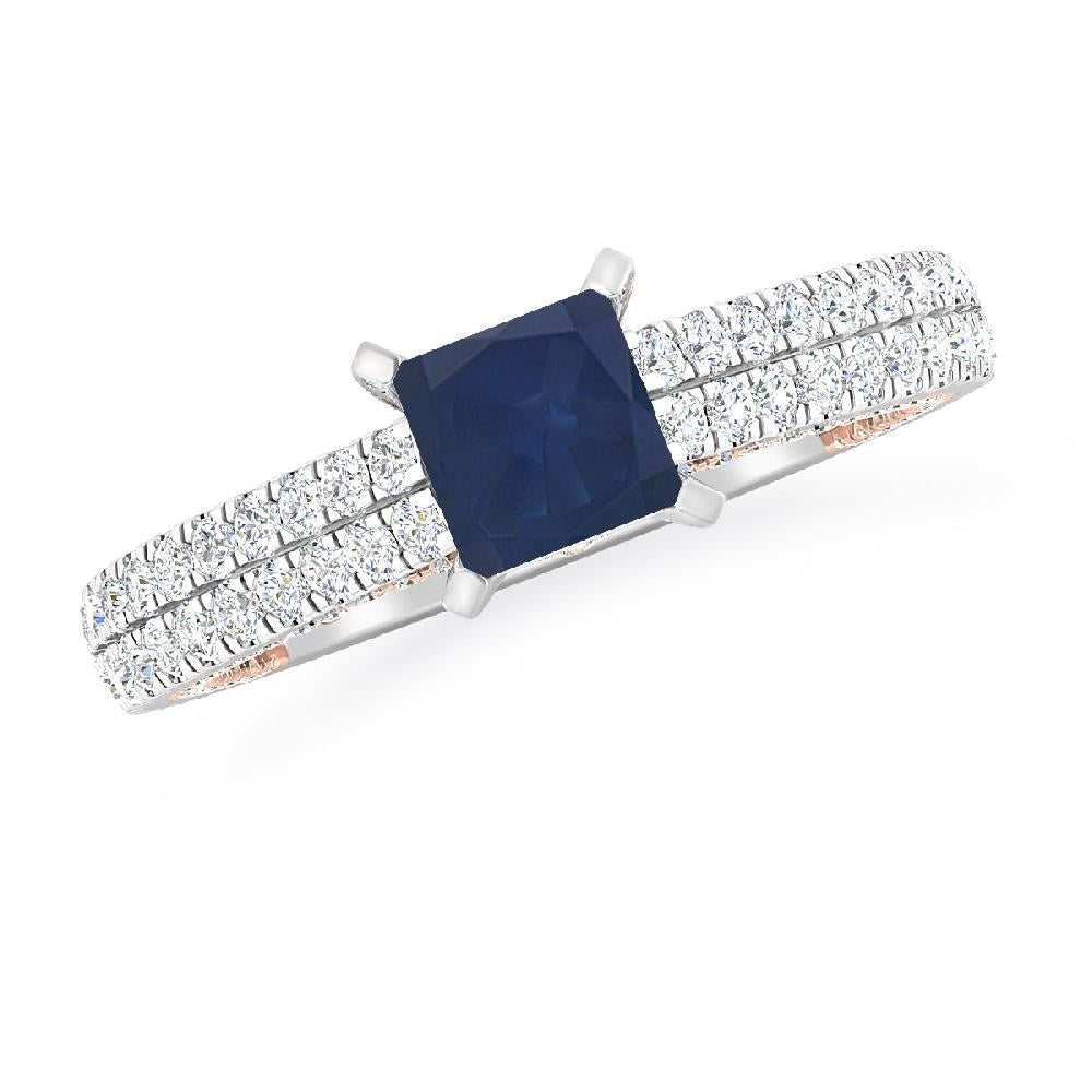 White Gold - Sapphire