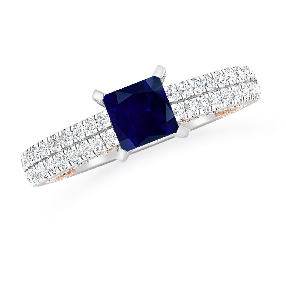 White Gold - Sapphire