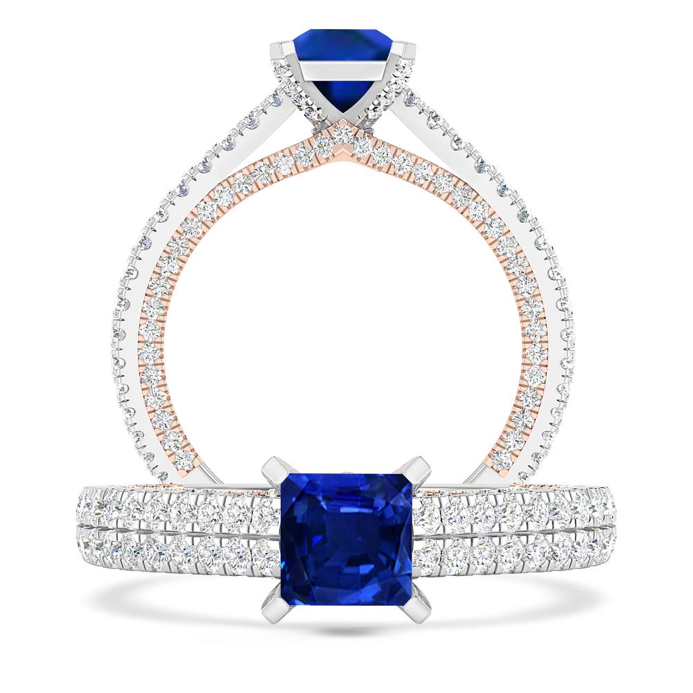 White Gold - Sapphire