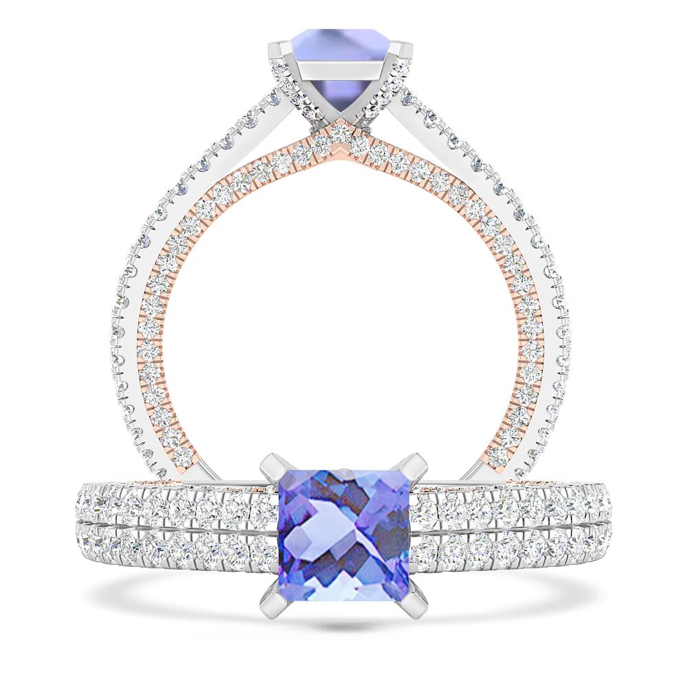 White Gold - Tanzanite