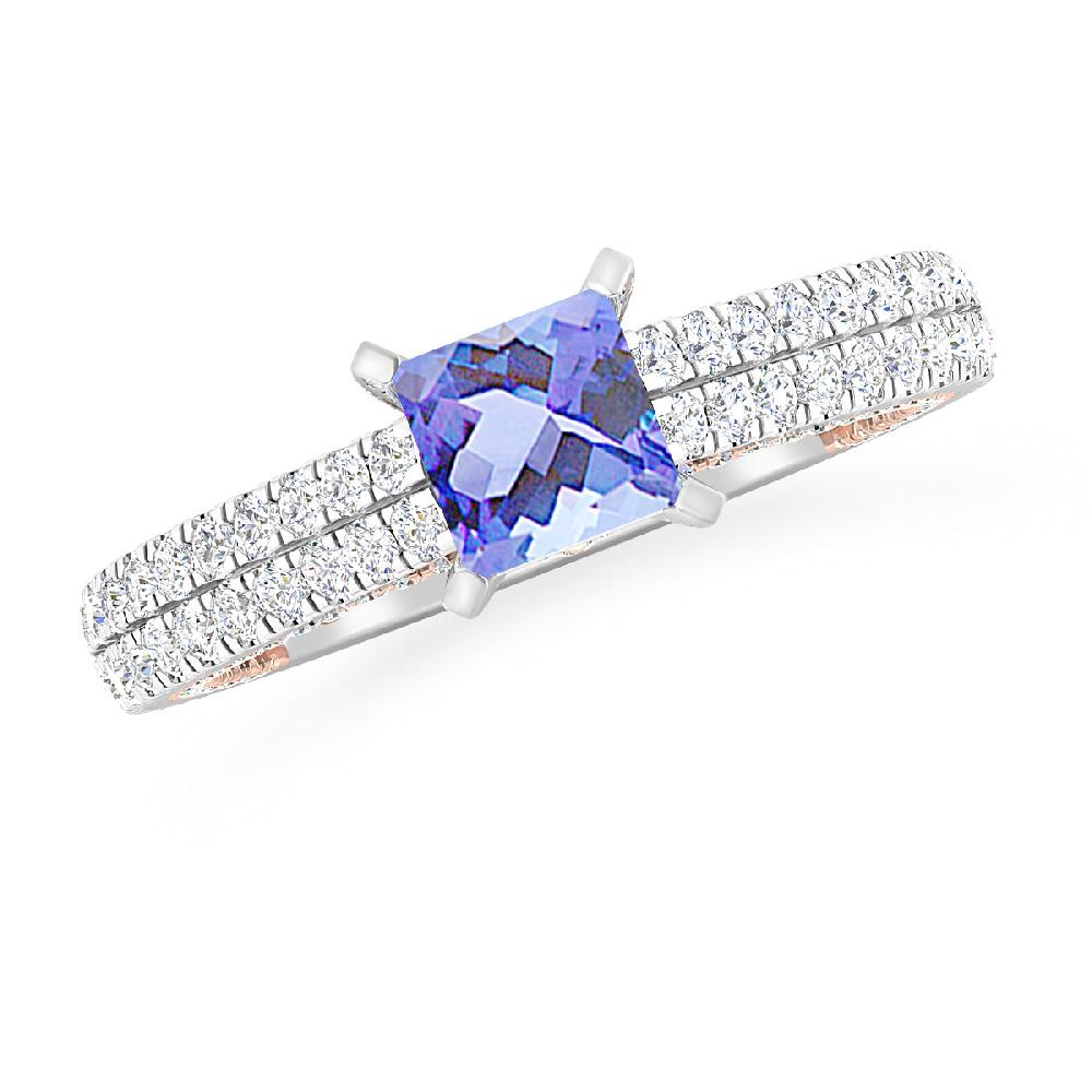 White Gold - Tanzanite