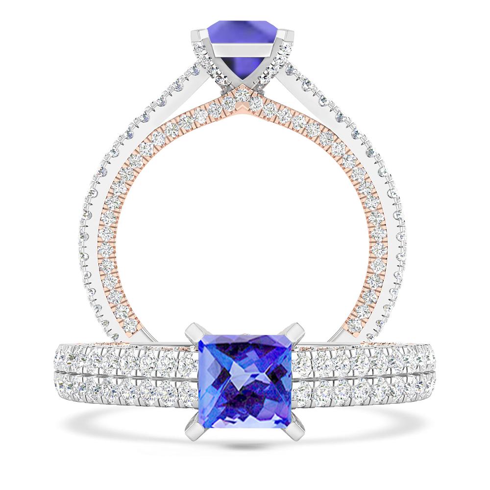 White Gold - Tanzanite