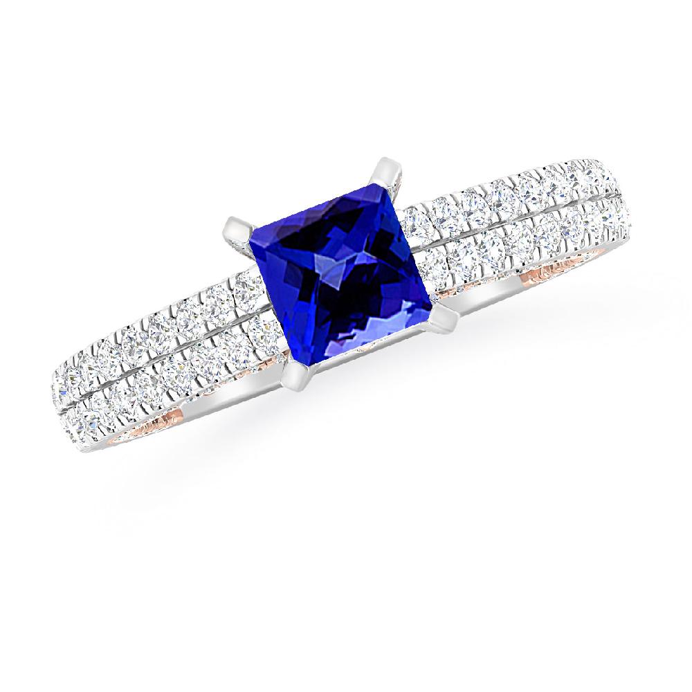 White Gold - Tanzanite