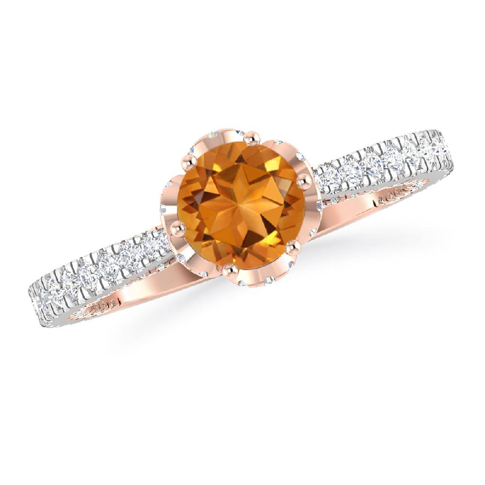 White Gold - Citrine