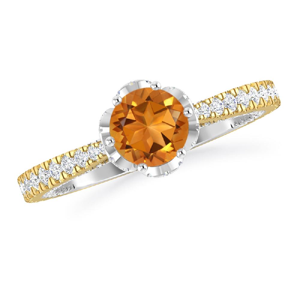 Yellow Gold - Citrine