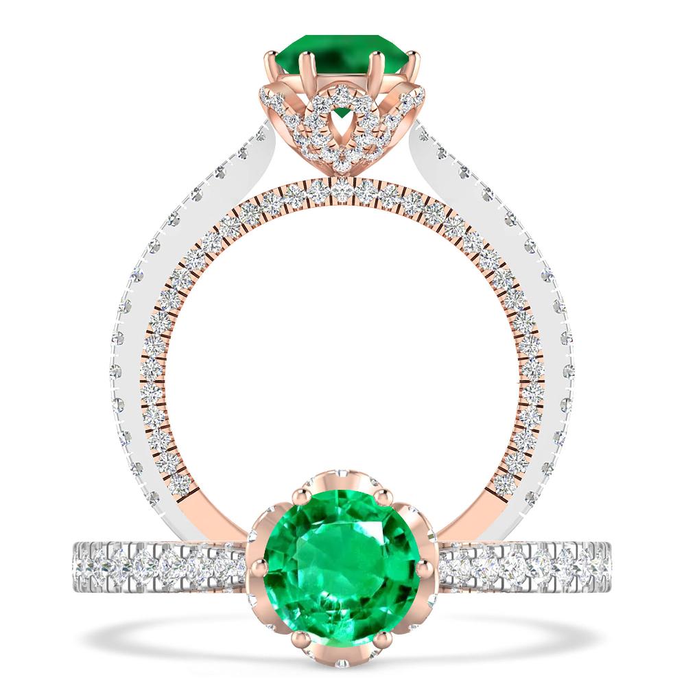 White Gold - Emerald