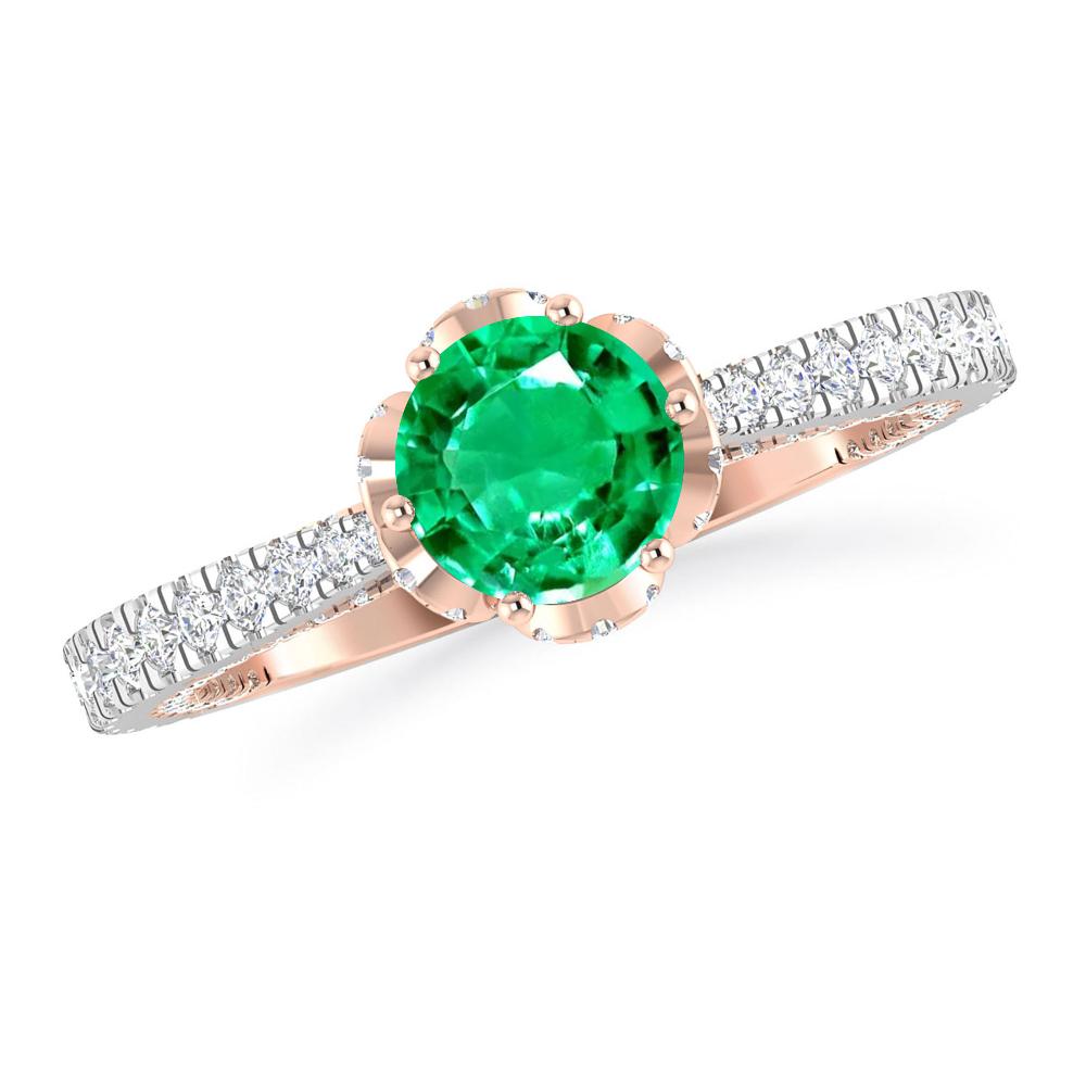 White Gold - Emerald