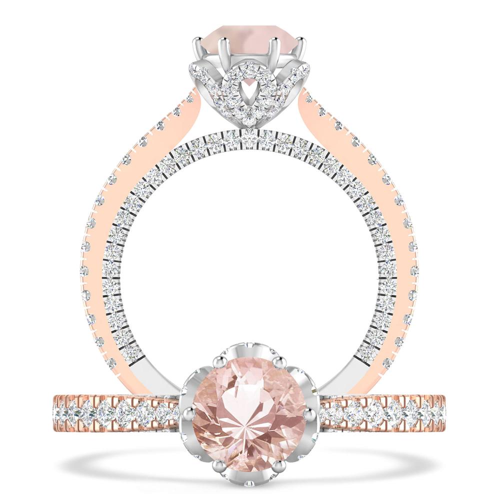 Rose Gold - Morganite